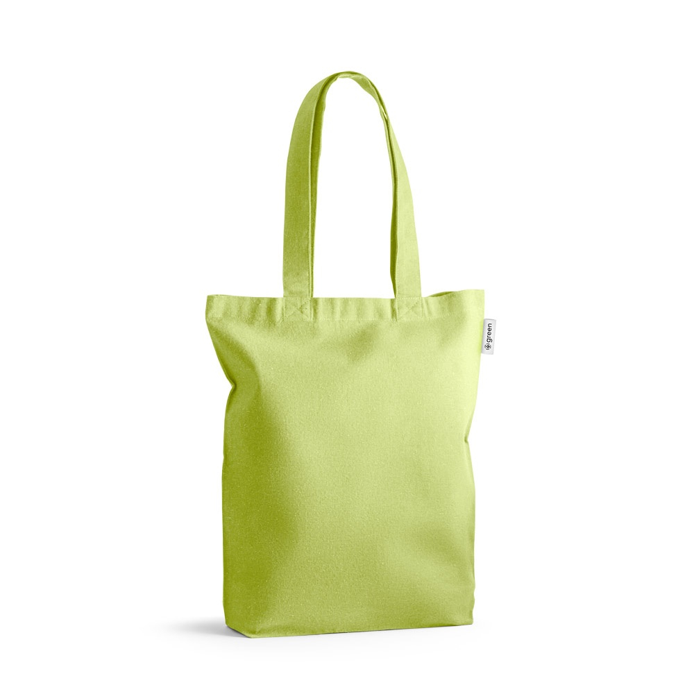 Sac en coton organique et recyclé personnalisable 220g - MERIDA Vert clair